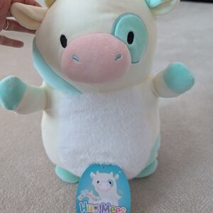 Squishmallows Hug Mees Plush - Cream and Mint